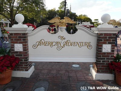 WDW, Walt Disney World,
EPCOT, World Showcase,
The American Adventure,
EHgfBYj[[h,
GvRbg, [hV[P[X,
AJAhx`[