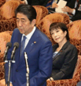 安倍元首相の写真