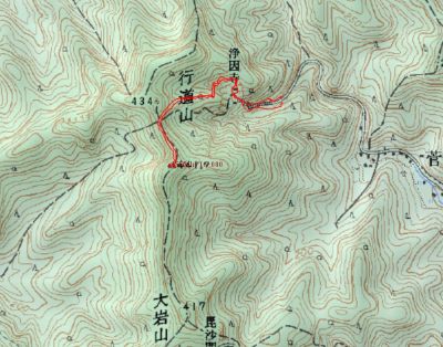 行道山MAP