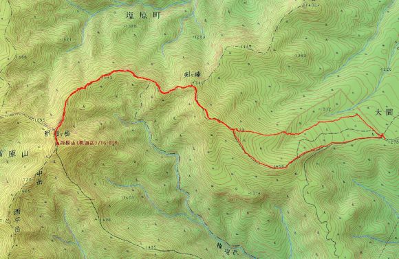 高原山MAP