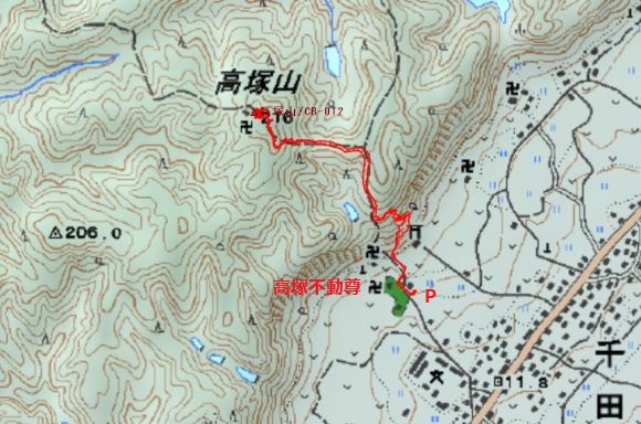 高塚山_MAP