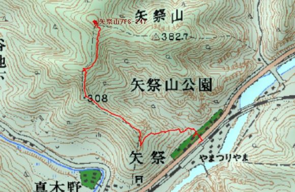 矢祭山MAP