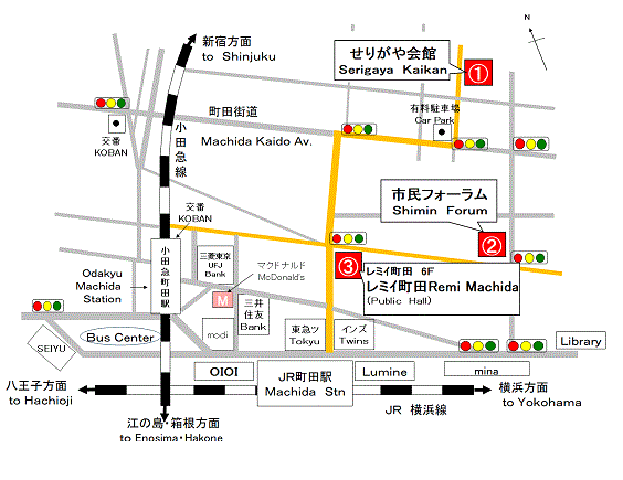 Machida map