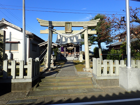 神社正面