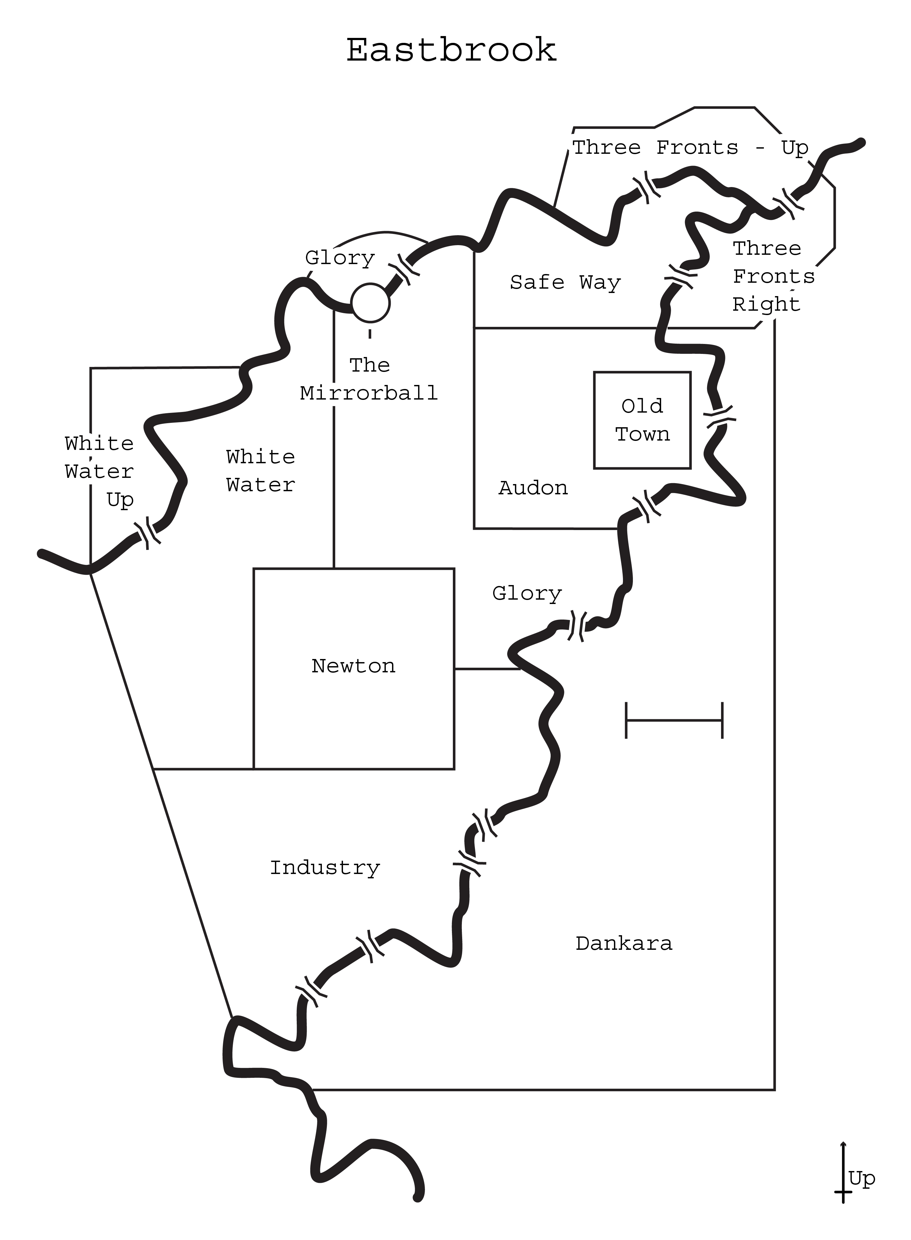 Eastbrook Map