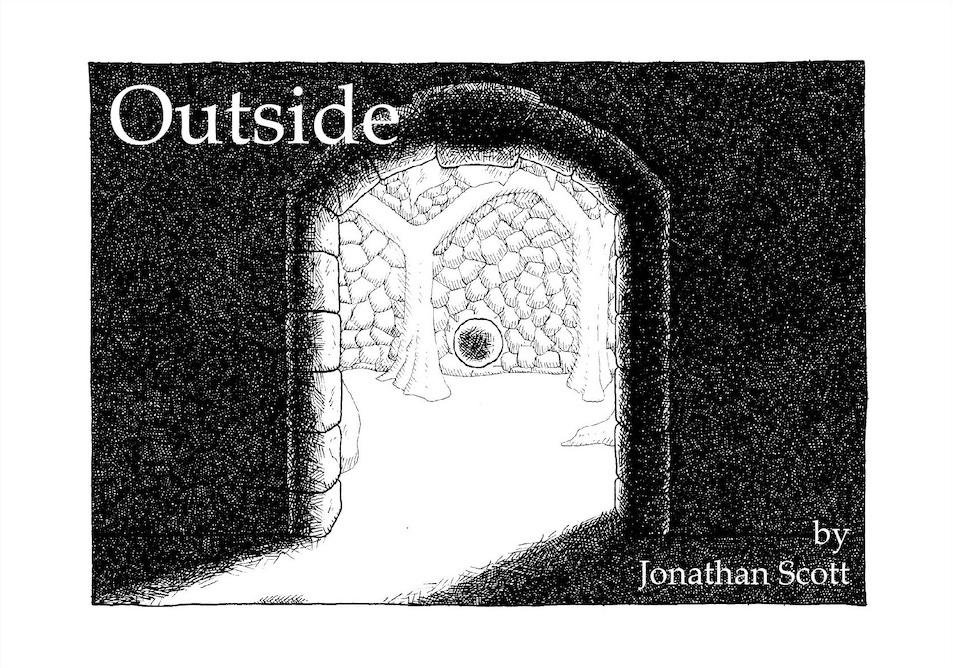 Outside