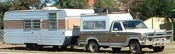 Neil's F100 & Caravan home