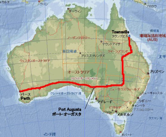 Map of Australia 